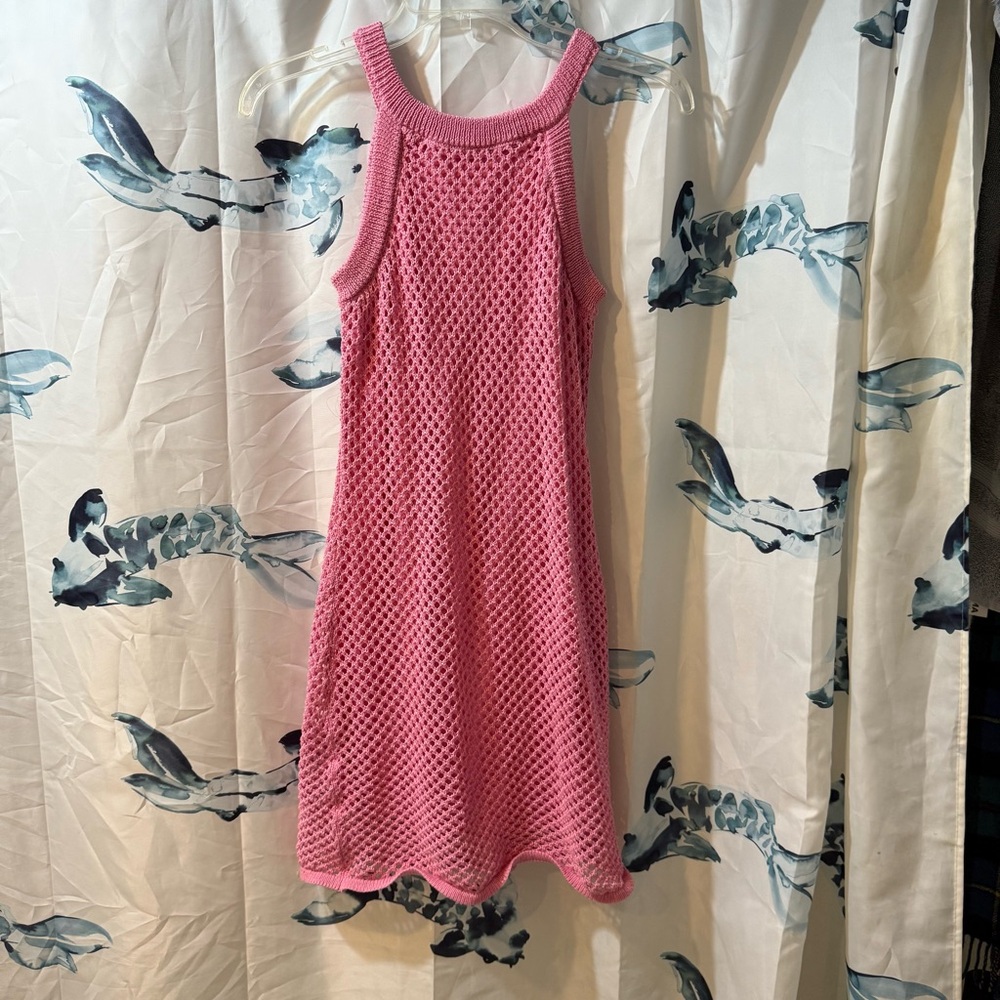 Pink Sleeveless Knit Mini Dress Charlotte Russe size M